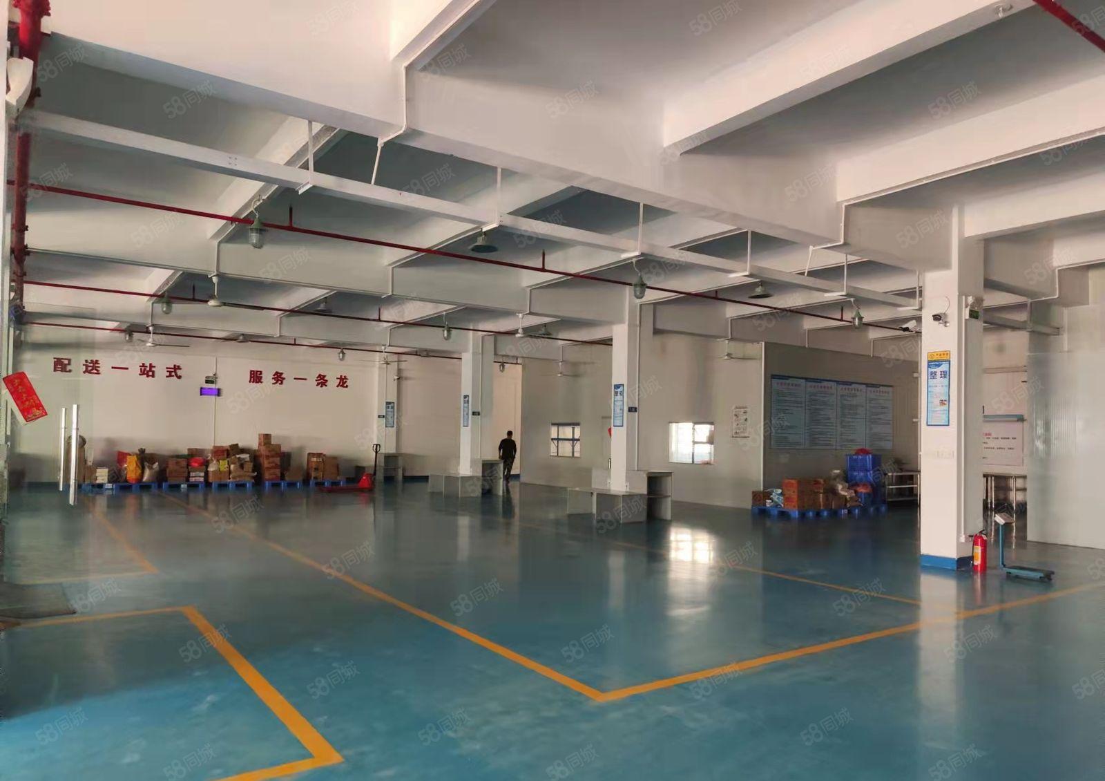 大岭山杨屋一楼1400平方，现成装修地坪漆，水电齐全光线好