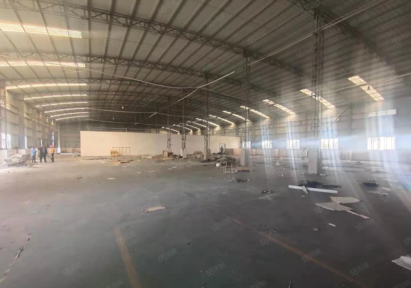 可办环坪107国道旁新出独院单一层2800平钢构厂房出租