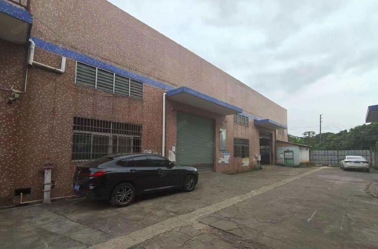 大岭山主干道旁工业园区厂房出租单一层厂房仓库出租精装修