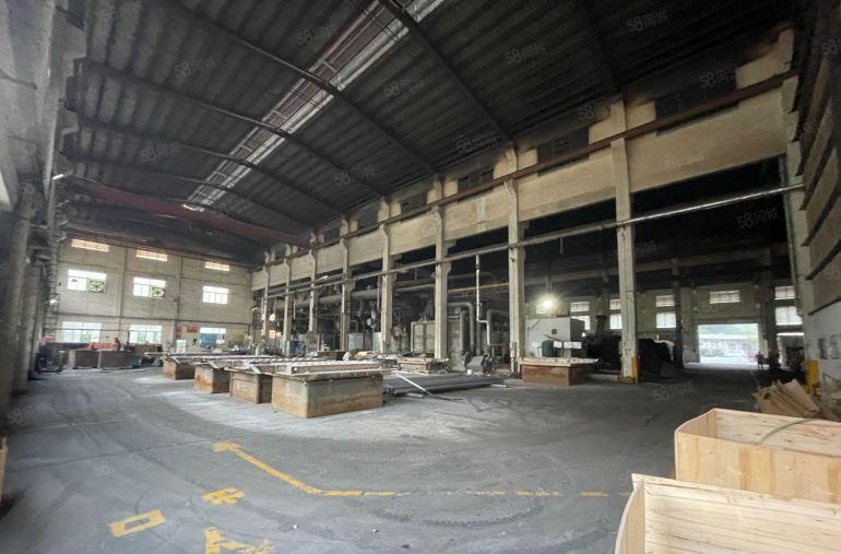 大岭山独院厂房滴水15米燃气通车间现成航车周围无居民