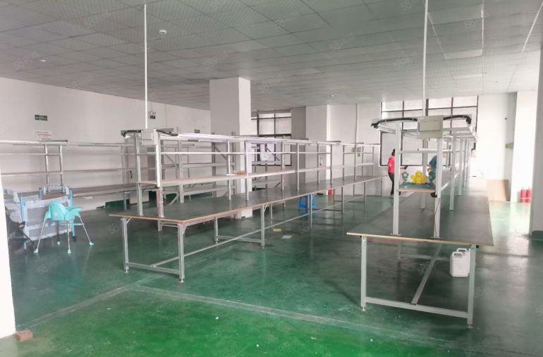 大岭山莞长路边新空出楼上500平现成精装修厂房出租 超低价