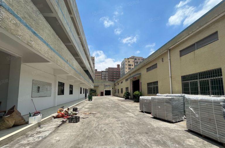 大岭山杨屋原房东钢构独院4000平厂房出租带现成行车