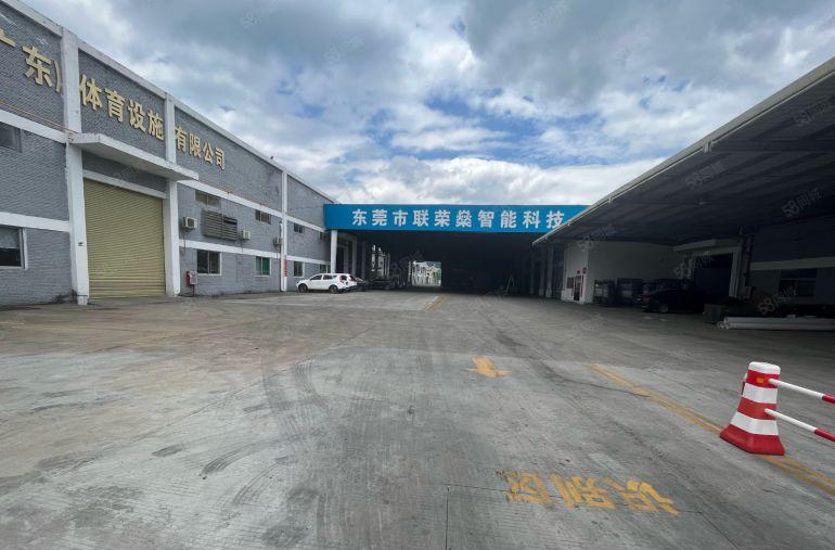 大岭山原房东9米高1500平米单一层钢构厂房出租有行车装修