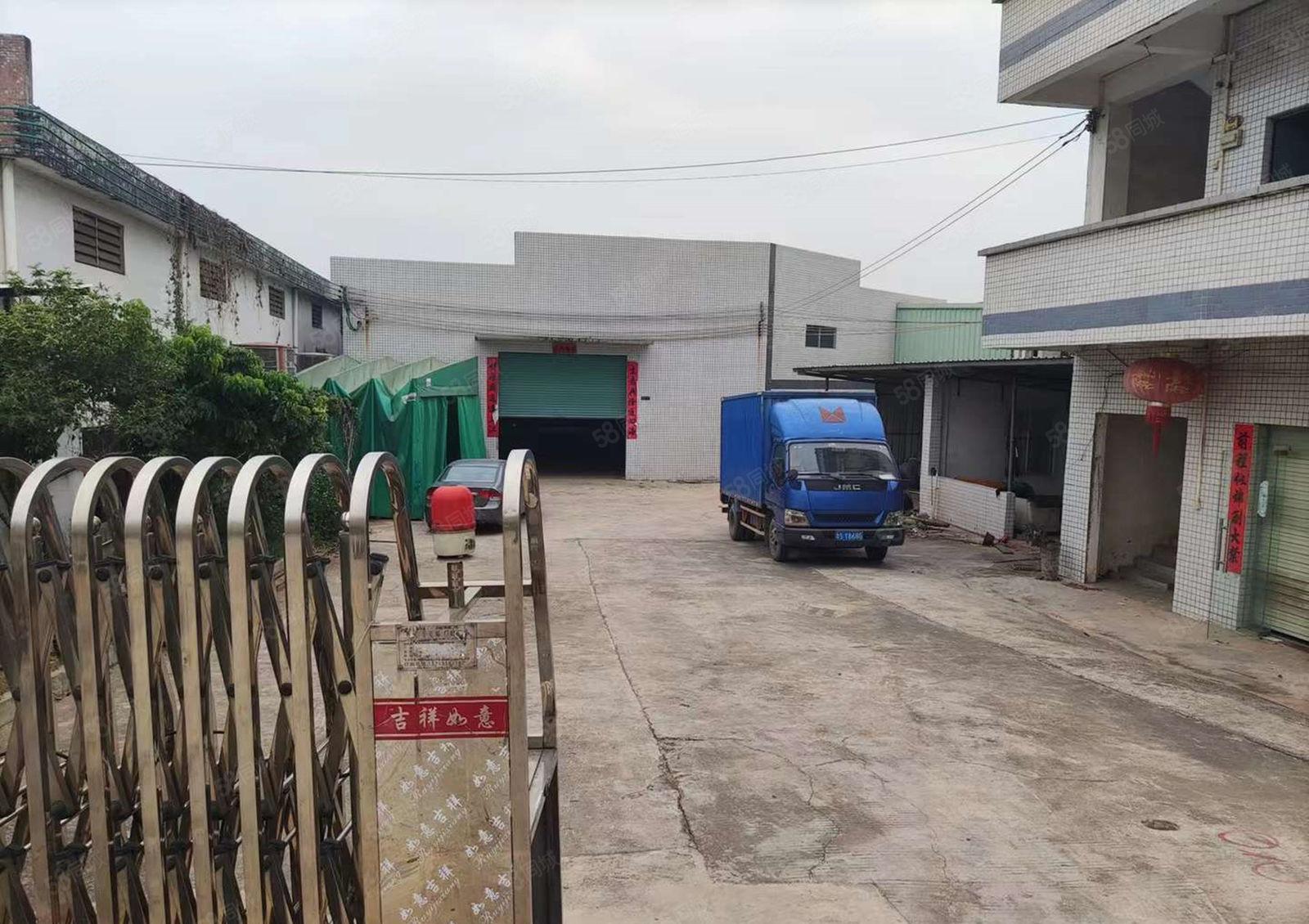 大岭山原房东独院厂房出租 厂房1200平，宿舍办公室300