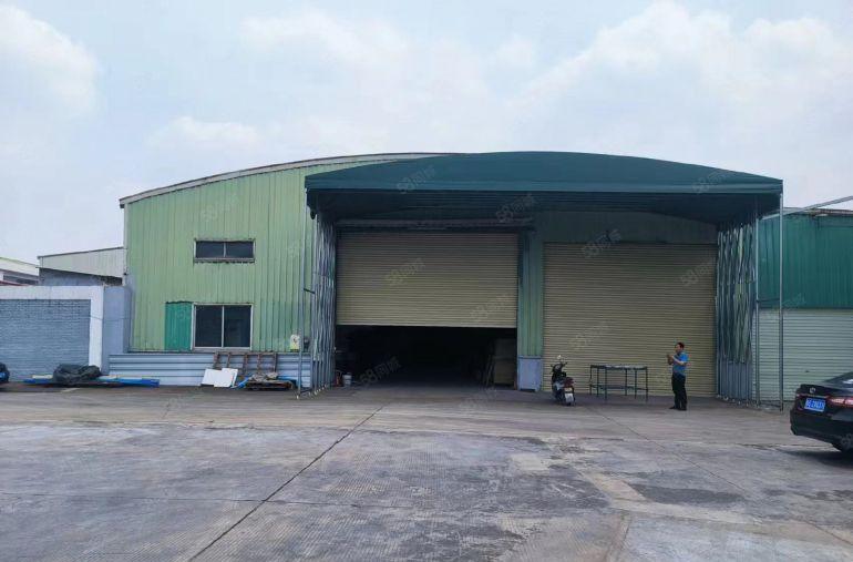 滴水8米 大片美新出1320平钢构厂房出租  带2.8吨航车