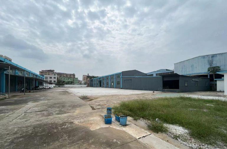 大岭山新出钢构独院500平起租超大空地无居民证件齐全工业用地