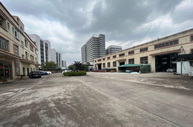 大岭山原房东单一层独院厂房仓库出租5000平空地3000平