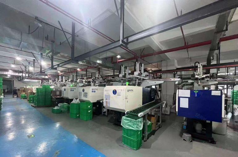 大岭山大塘村高速出口2楼2100平方厂房低价出租 可办环坪