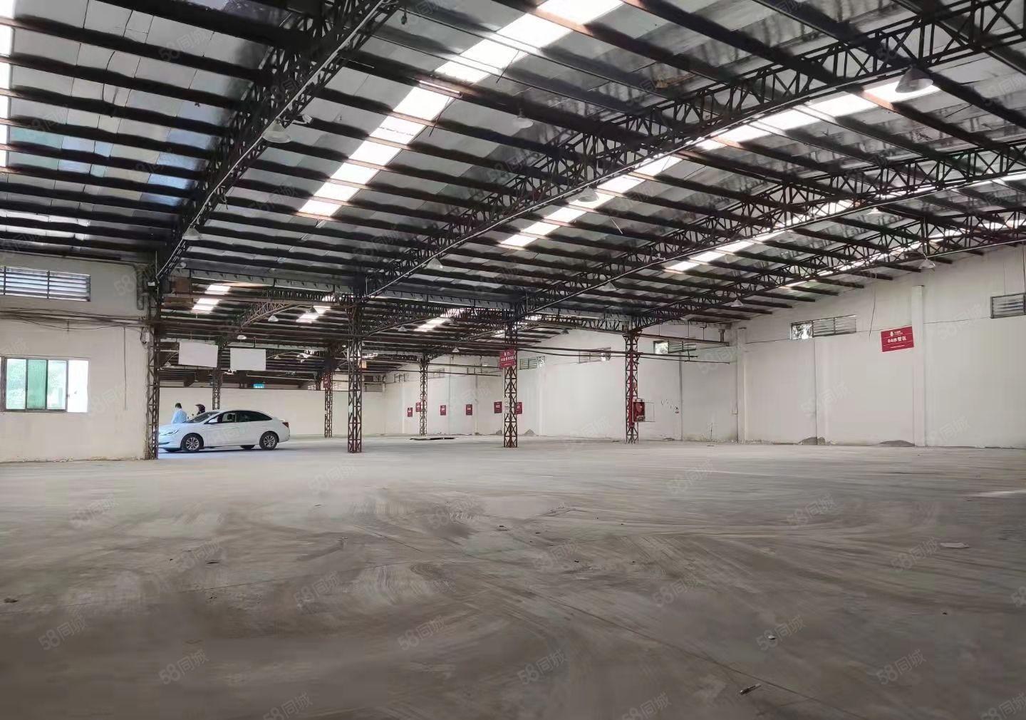 现成水电  大岭山原房东独院单一层砖墙到顶3200平厂房出租