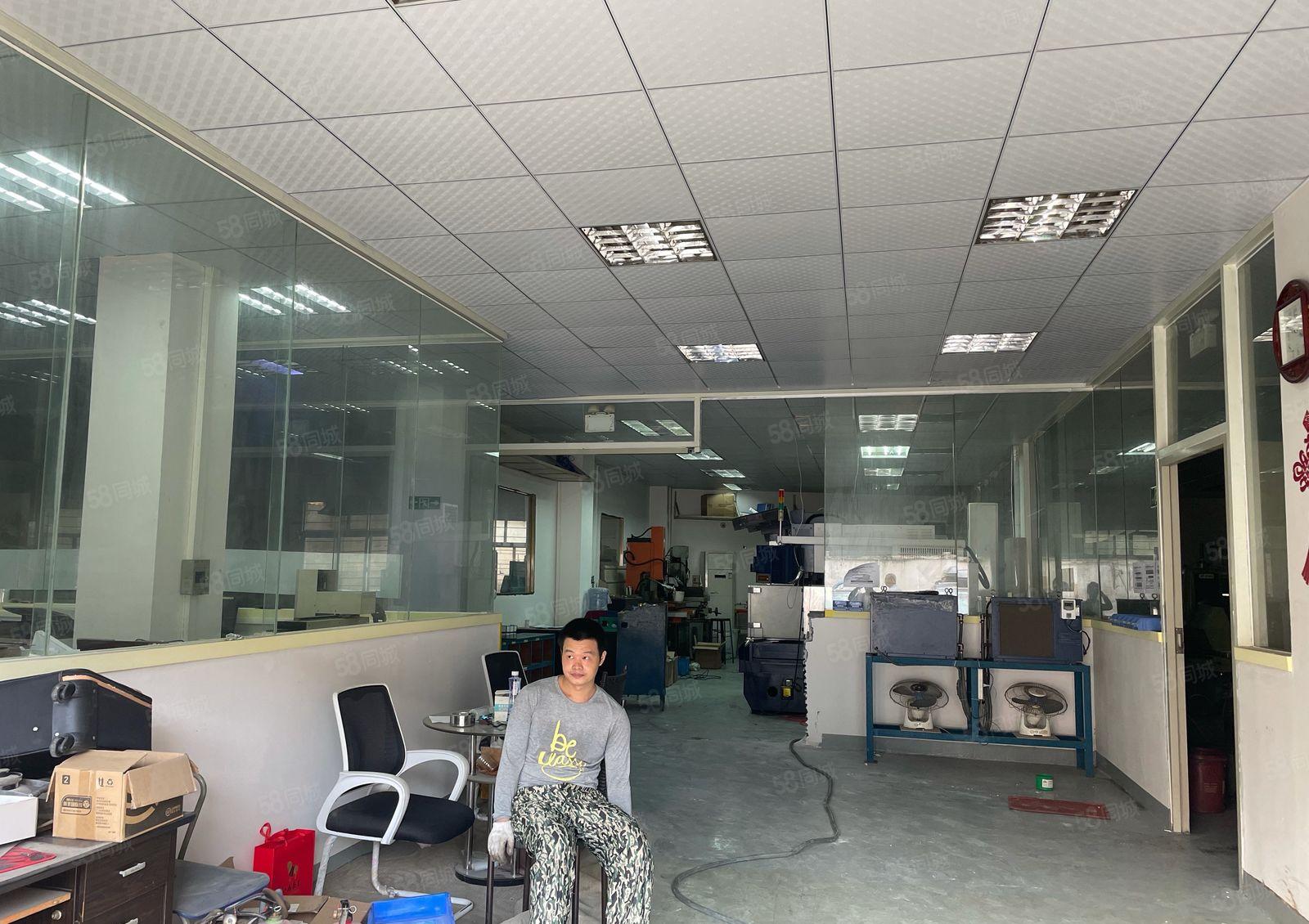 大岭山原房东独门独院1500平现成装修可办环评厂房出租