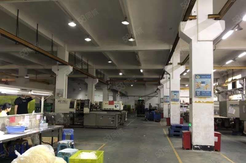 大岭山高速出口新出一楼1100平方7米高带牛角厂房招租