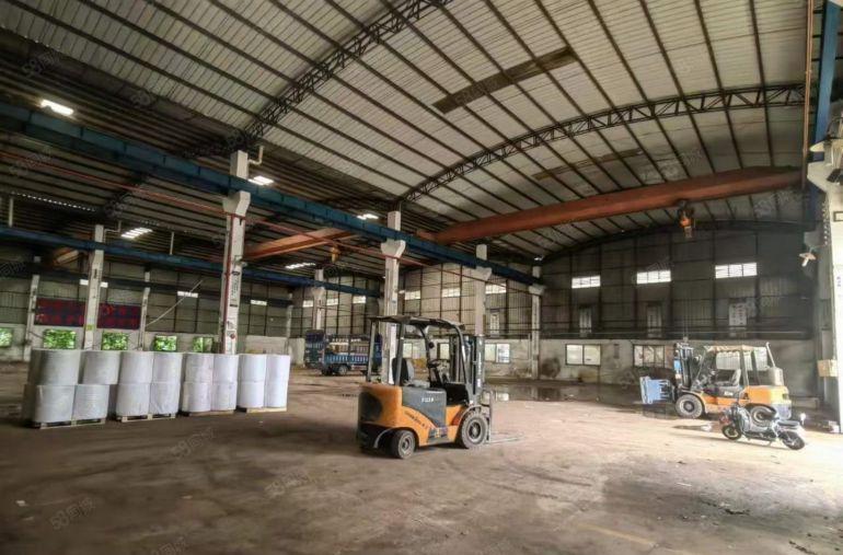 大岭山石大路旁原房东厂房出租独院分租单一层钢构带行车高10米