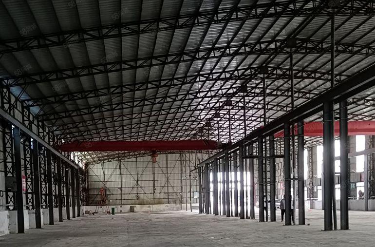 现成航车厂房来了，原房东单一层钢构3200平厂房出租