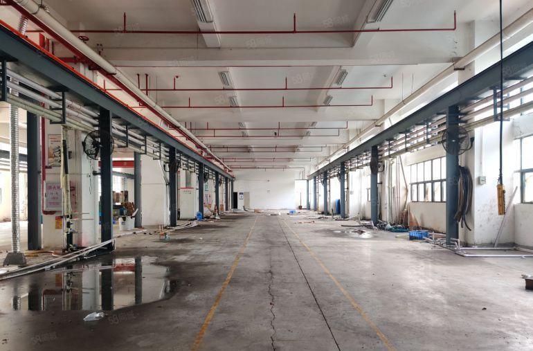 原房东零公摊8元出租东莞大岭山松山湖6千平一楼仓库厂房可分租