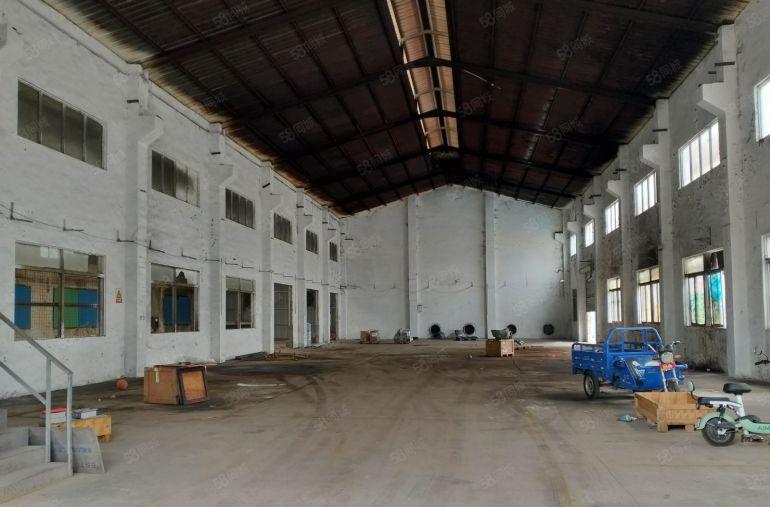 大岭山杨屋工业区单一层滴水8米砖墙到顶1200平厂房仓库出租