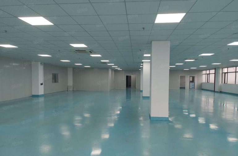 大岭山杨屋新空出三楼1500平现成精装修工业厂房出租