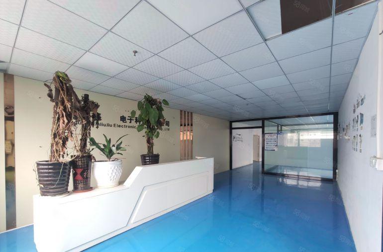 大岭山杨屋二楼1800平全新精装修工业厂房出租