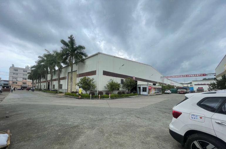 东莞大岭山镇原房东钢构厂房中高11米无公摊现成办公室