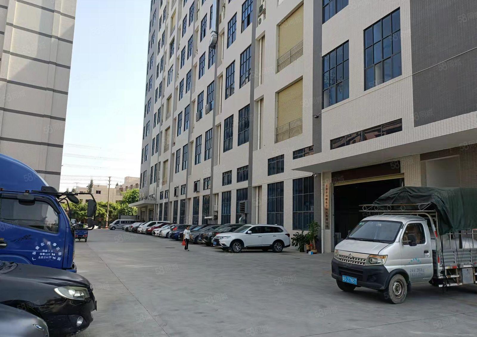 大岭山杨屋独院标准楼上2000平厂房出租 带全新装修交通好