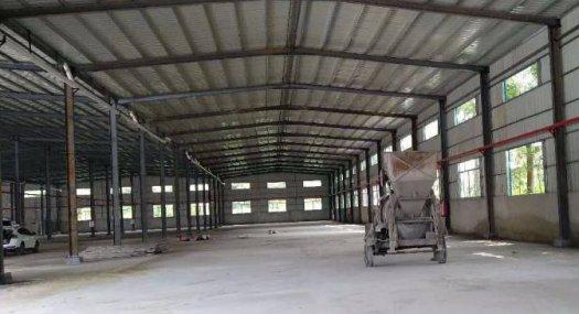 凤岗近清溪单一层钢构厂房出租3600平 噪音行业优先