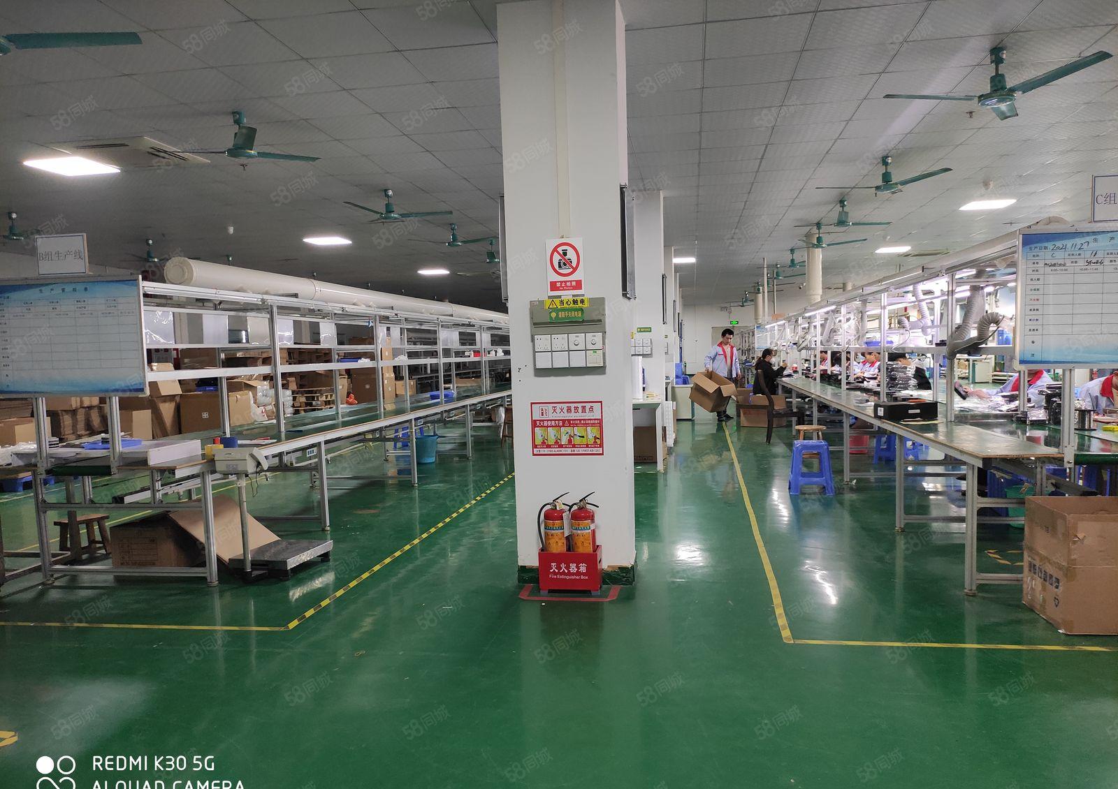 石碣独院厂房三楼1400方（无公摊 精装修 电费便宜）