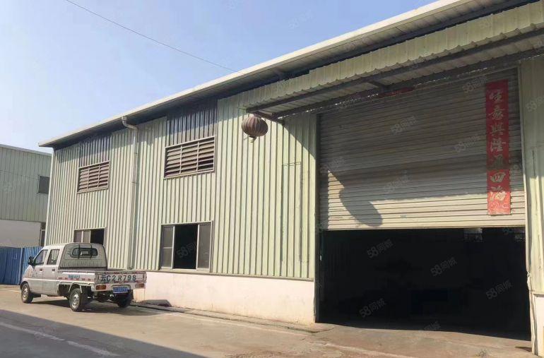 石碣镇原房东的单一层钢构厂房，空地大好进大车，水电费可自己交