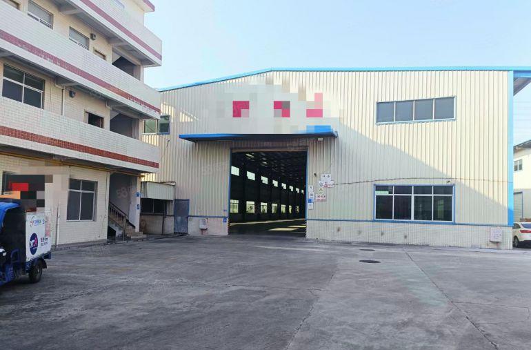 石碣镇沙腰原房东独院单一层钢构厂房3000平方低价出租