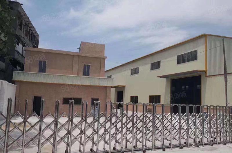 石龙独门独院单一层厂房出租，带20吨行车。办公室豪装