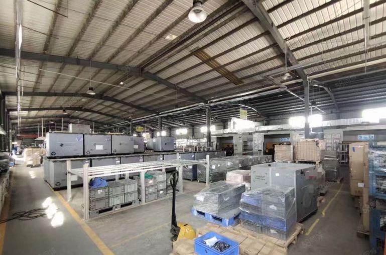 清溪大利原房东单一层独院厂房滴水12米现成行车免费使空地超大