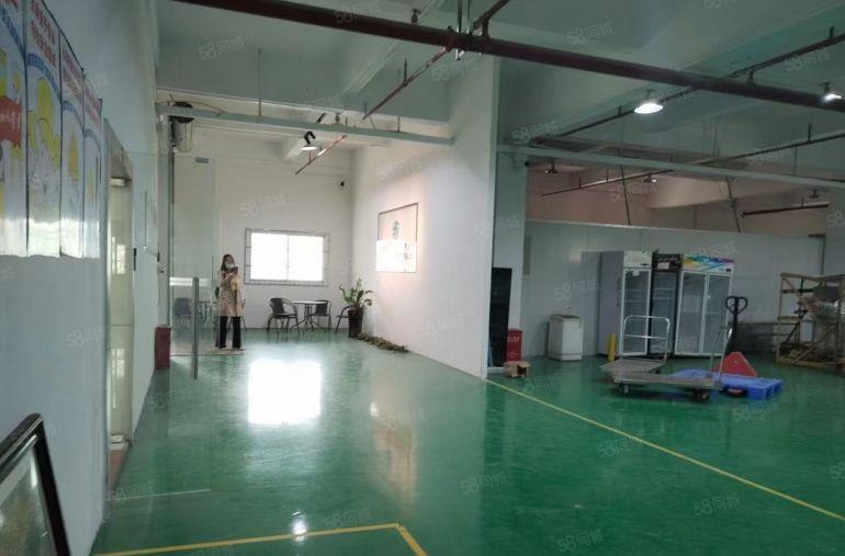 清溪厂房1480平带办公室8.8元出租，全新地坪漆！