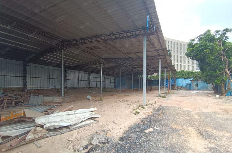 厂房仓库出租！清溪钢构加空地3000平空地可硬化800平起租