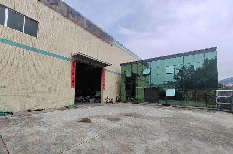 清溪滴水十米高单一层钢构独院厂房出租带5部行车空地大高速出口