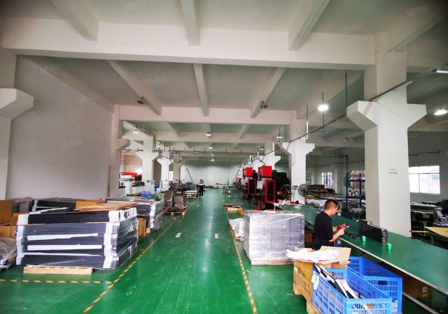 （带注塑环评空地大马路边）清溪大利原房东厂房出租一楼480平