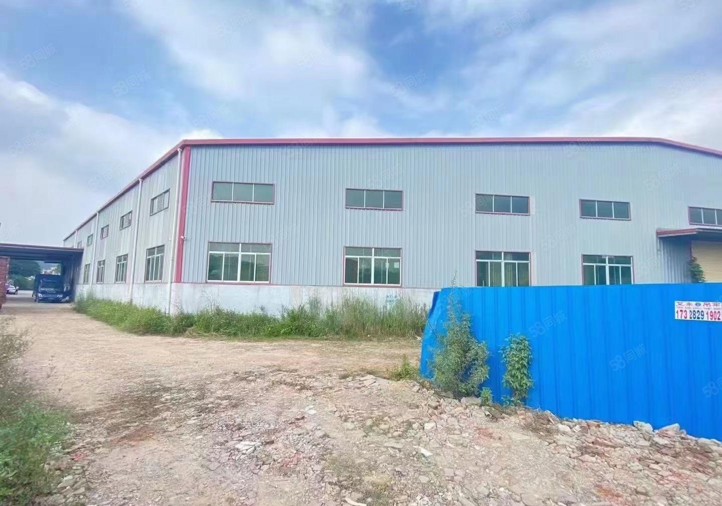 清溪镇三中村独院9米号钢构3900平方，空地超大，拖头车可进