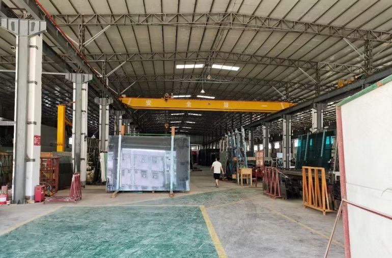 清溪镇原房东独院钢构厂房证件齐全带航车