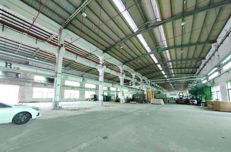 东莞清溪三中新出10米高厂房仓库15000平出租，大小可分