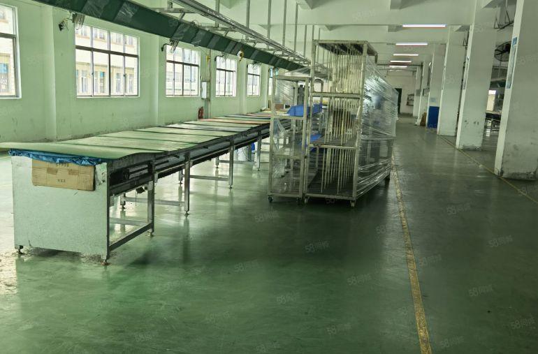 清溪三中原房东厂房出租2楼3700平方，带环评喷淋地坪漆