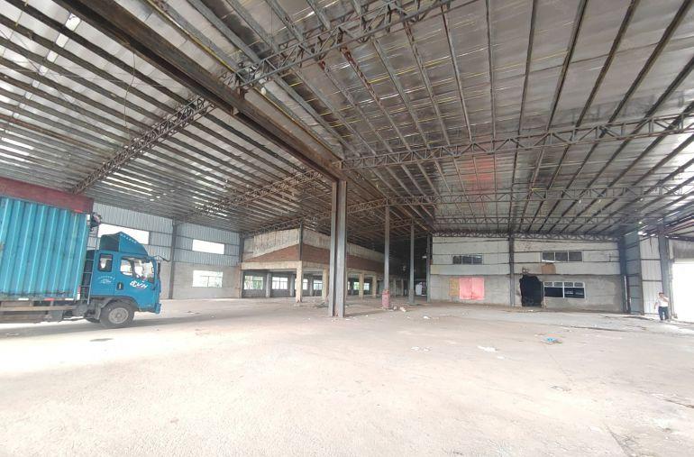 原房东！清溪镇独院钢构厂房3000平出租，8米高，水电齐全