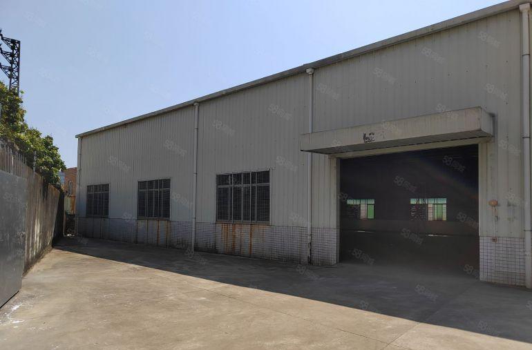 清溪镇大利村主路边 单一层独院600平厂房出租 带装修办公室