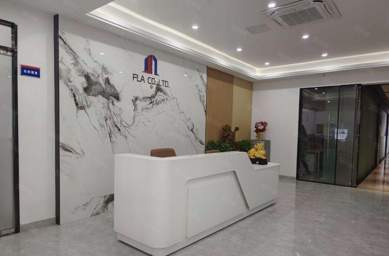 豪华办公室！清溪中心楼上500平豪华装修厂房出租，