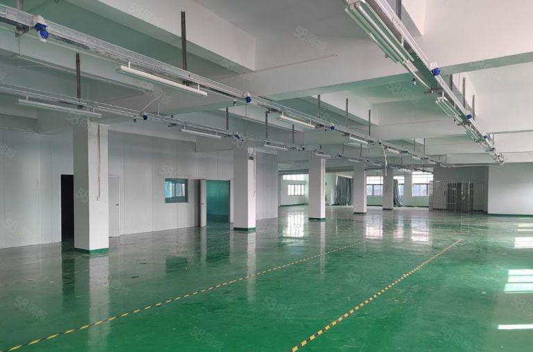 清溪三中新空楼上精装修1200平厂房出租，现成水电形象超好