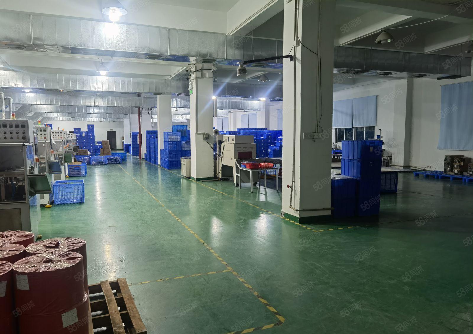 清溪厂房出租5500平方，独院原房东带行车地坪漆空地超大