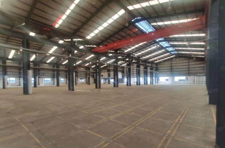 清溪大利原房东单一层独院厂房滴水12米现成行车免费使空地超大