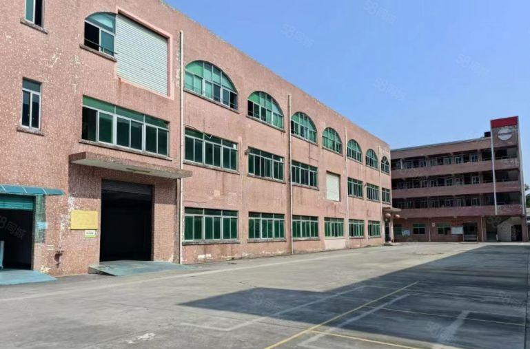 横沥镇6000平现成办公室装修水电齐全标准独院厂房出租