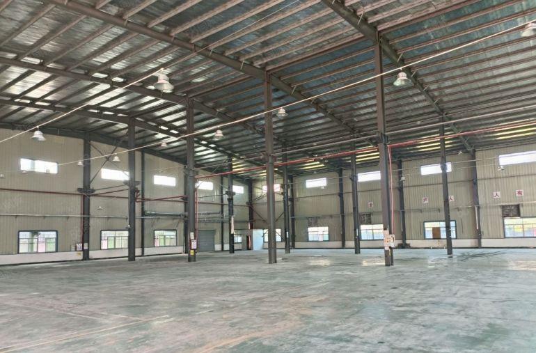 横沥镇田饶部管理区东部快线边上原房东钢构独院出租