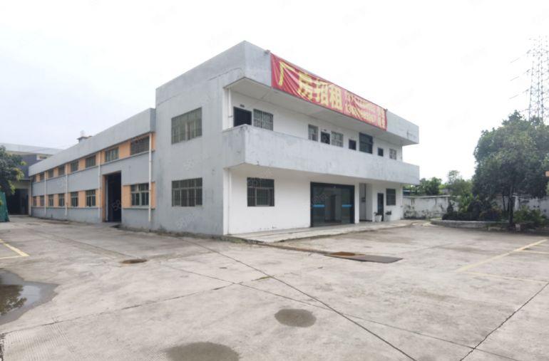 横沥镇单一层独院4200平方层高8米原房东厂房出租可办环评