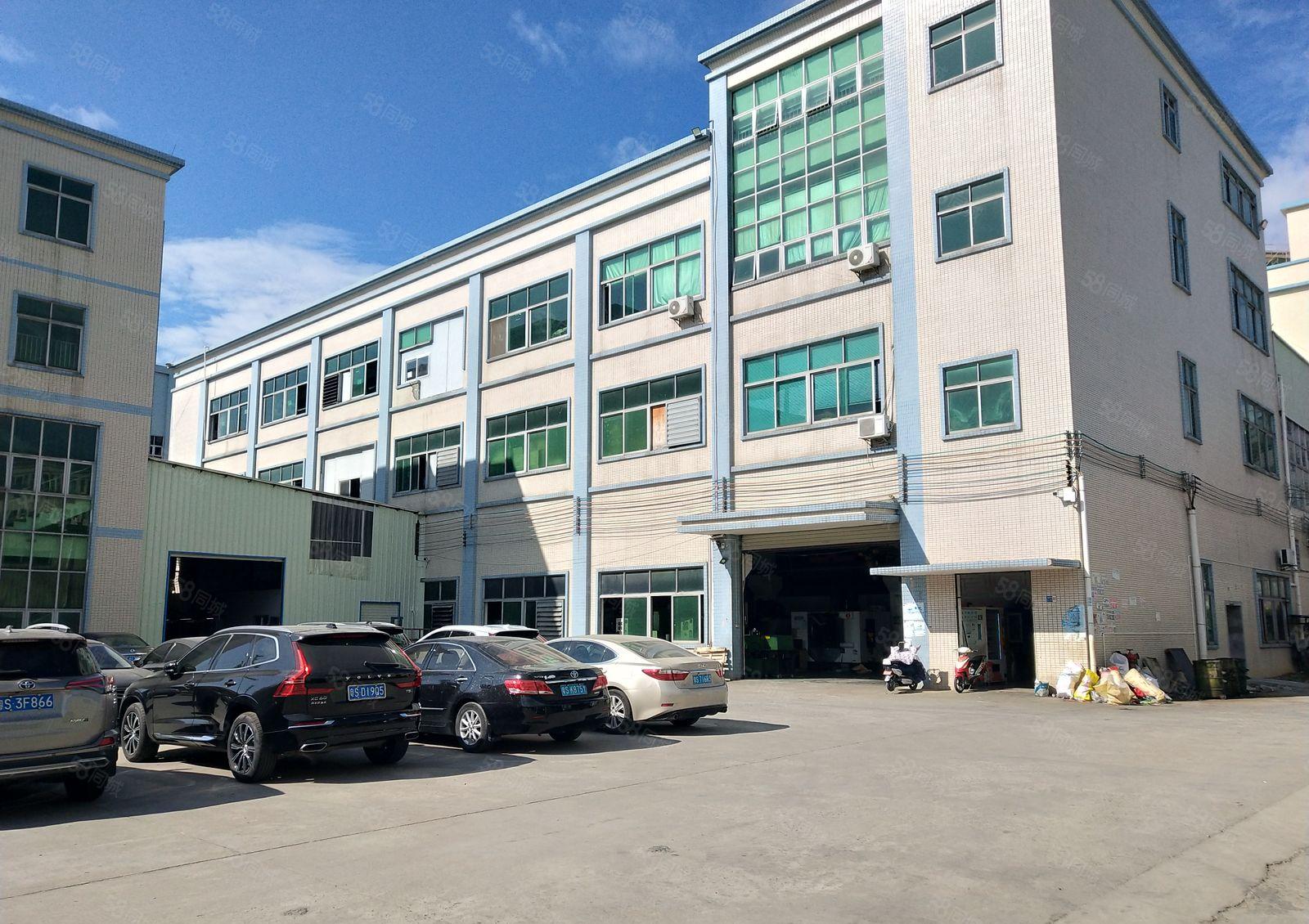 横沥镇原房东无公摊厂房出租一二楼2400平带航车办公室500