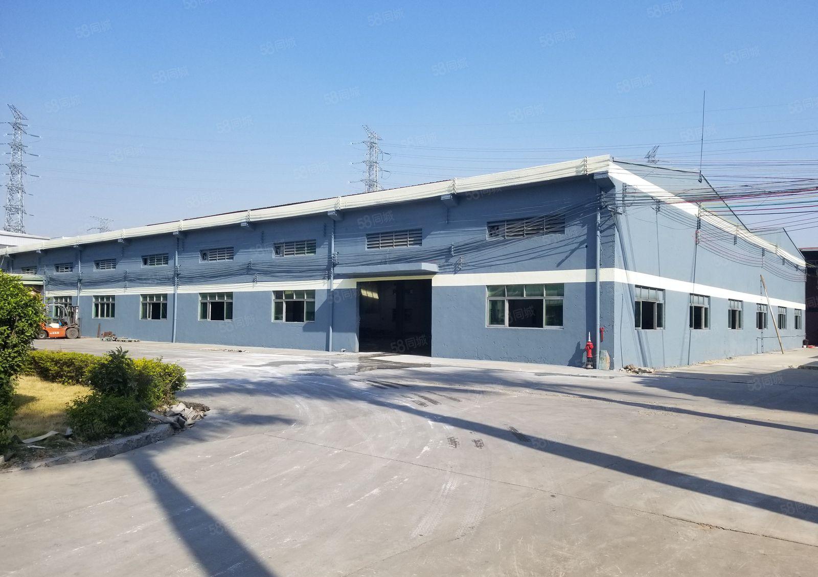 横沥镇花园式厂房出租4800平方独门独院砖墙钢构厂房