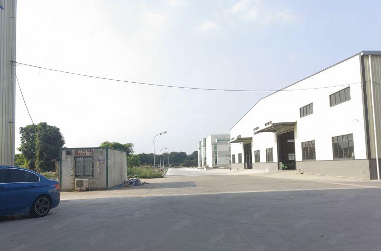 横沥原房东自建厂房高度13米柱间距宽空地超大好停车上市公司形