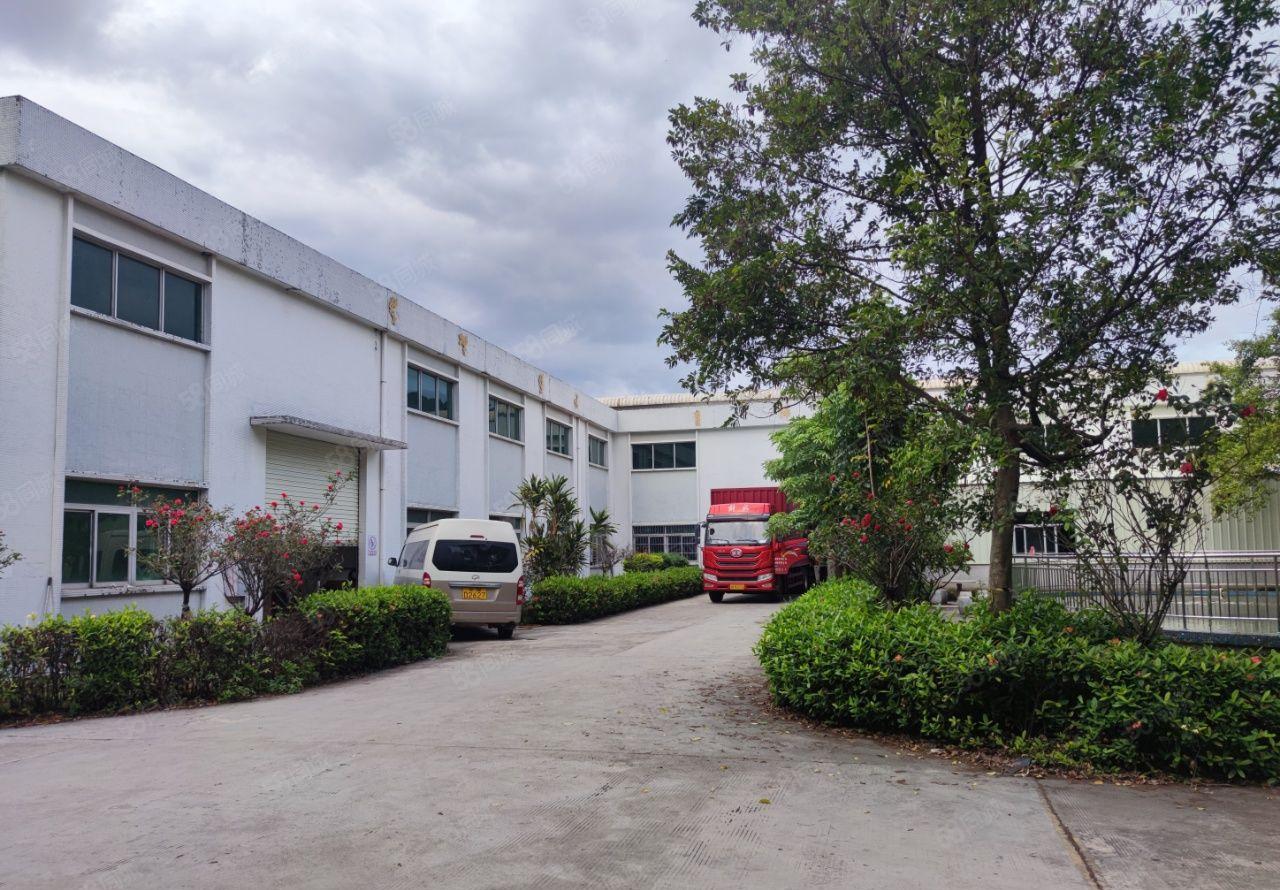 横沥新出原房单一层独院1500平方厂房出租，现成水电到车间